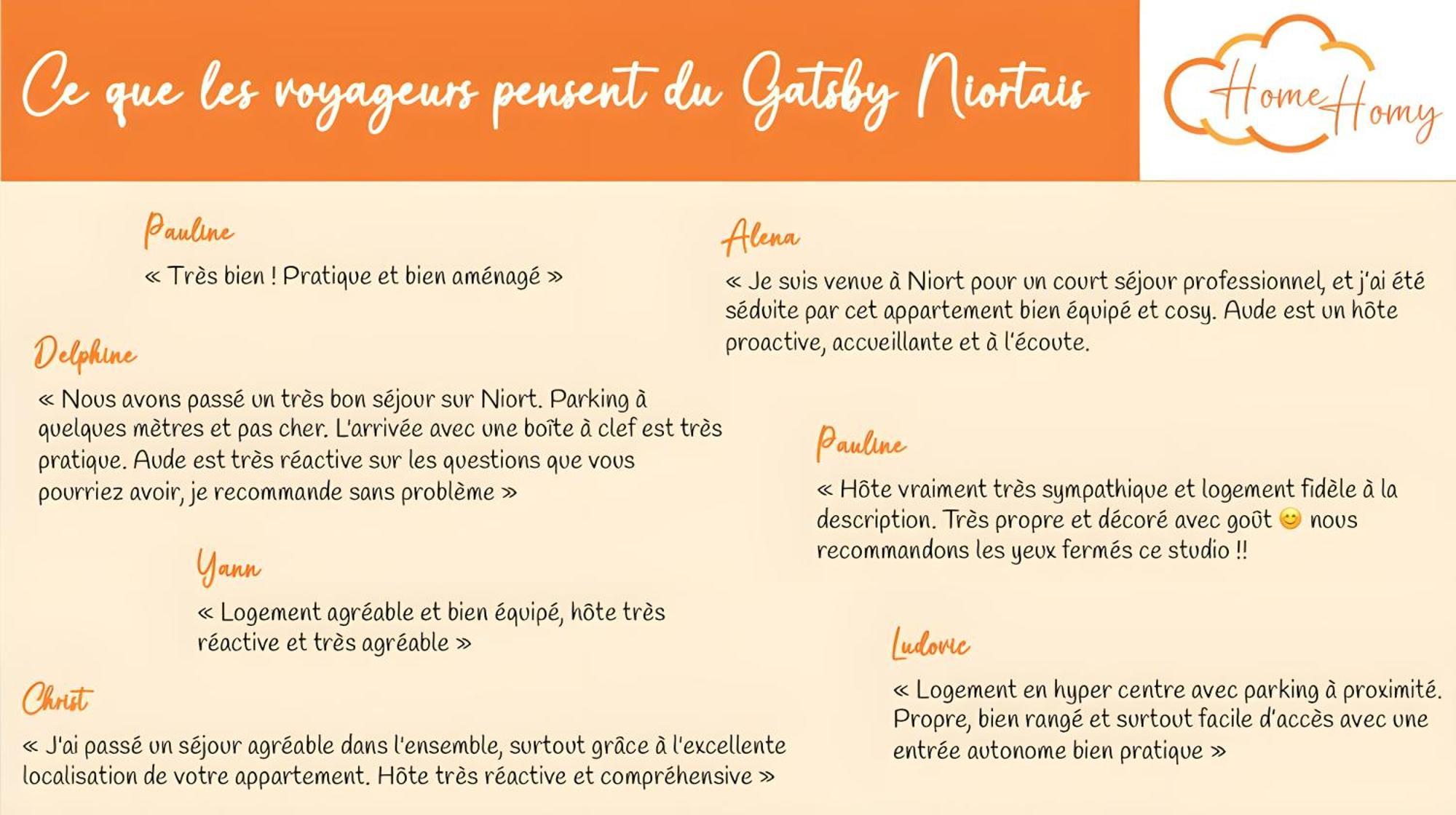 Le Gatsby Niortais - Home Homy Exterior photo